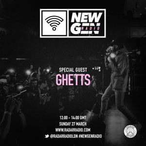 #NewGenRadio Season 2 returns with special guest Ghetts