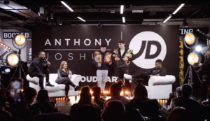 Watch Anthony Joshua sit down for a live episode of the JD In The Duffle Bag podcast