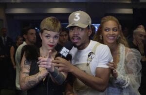 Watch Chance The Rapper completely freak out over Beyoncé