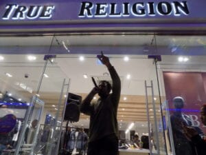 Avelino gives an intimate performance at True Religion flagship store