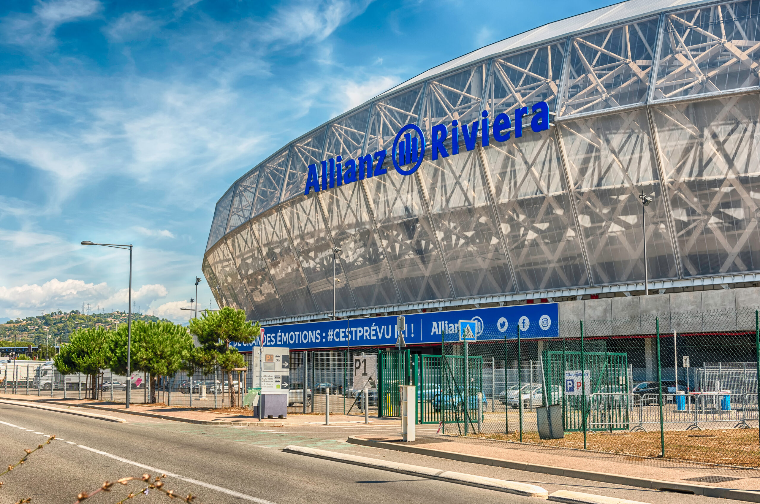 ogc nice france football stadium