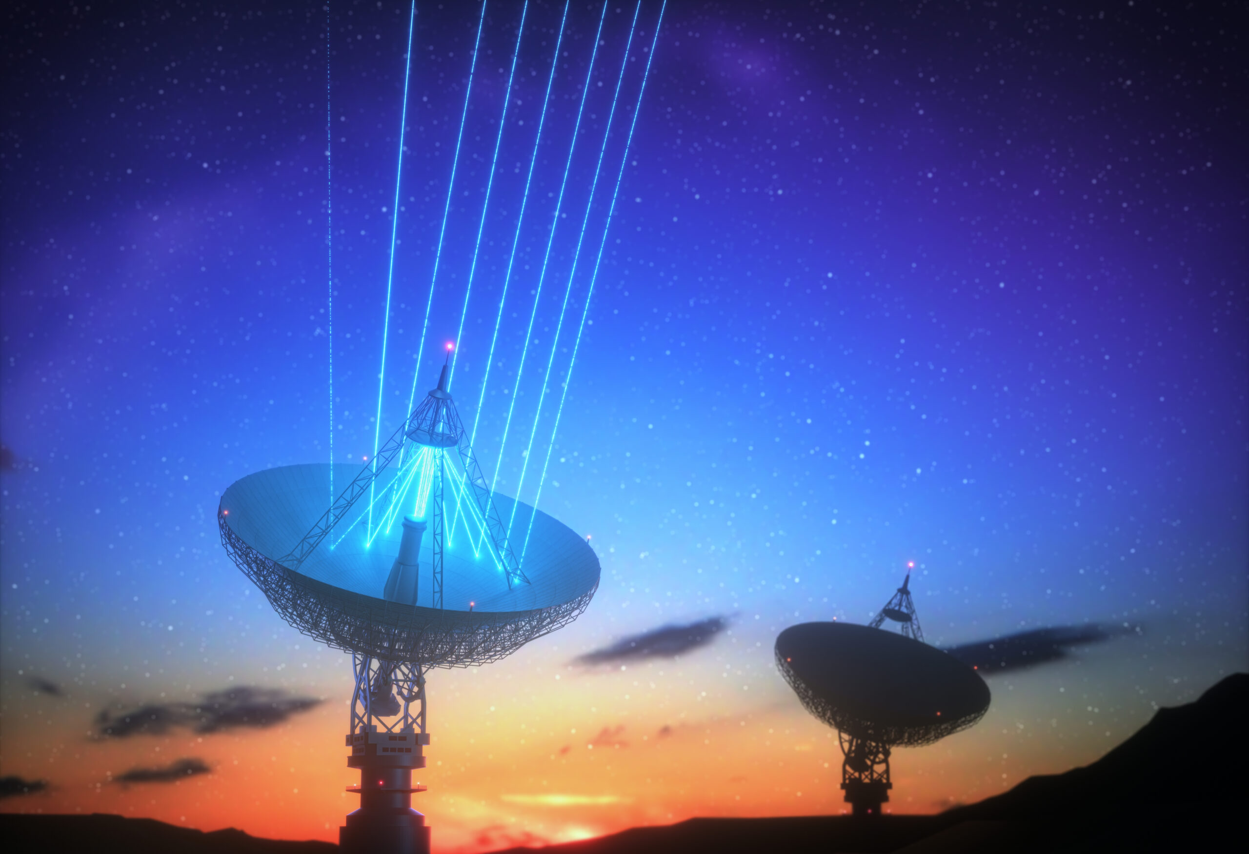 satellite alien message