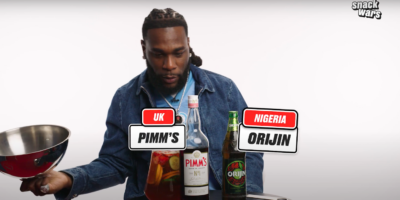 Burna Boy Does British vs Nigerian Snack Wars