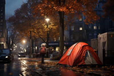 Suella Braverman wants to ban homeless pitching tents