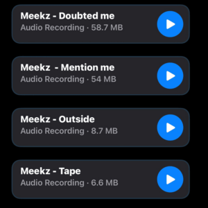 Listen to the new 'Meekzness' EP from Meekz