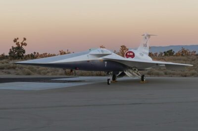Supersonic plane that can travel from New York to London in 3 1/2 hours unveiled by NASA