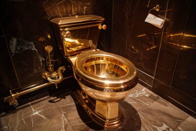 Man pleads guilty to stealing £4.8m gold toilet from palace