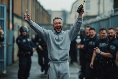 1700 prisoners released early from prisons around UK today