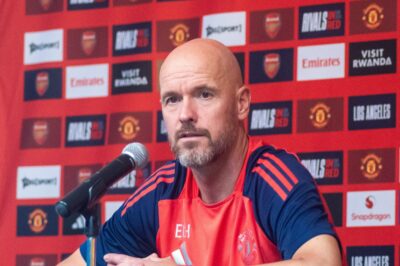 Manchester United manager Eric ten Hag has been sacked