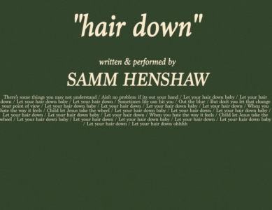 Samm Henshaw Drops First Single Of The New Year Entitled 