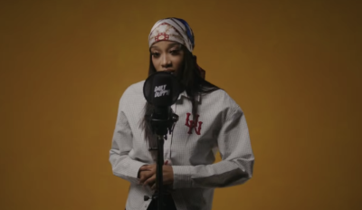 Premiere: Wohdee Slides Through The Iconic 'Daily Duppy' Studio For Her Debut Apperance
